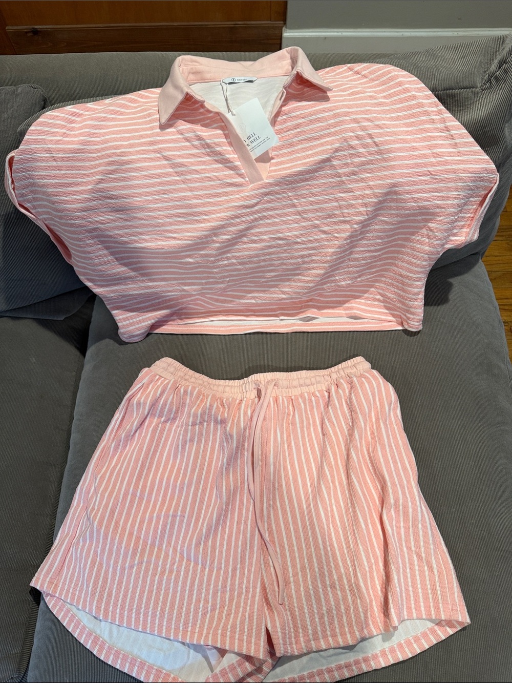 Pink matching set